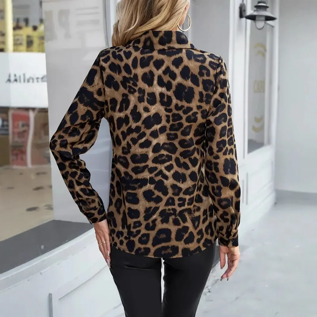 Camisa de Cuello Leopardo - Imagen 4