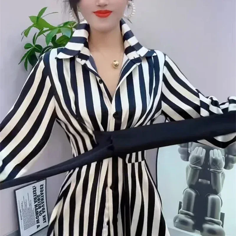 Blusa Larga de Rayas - Imagen 3