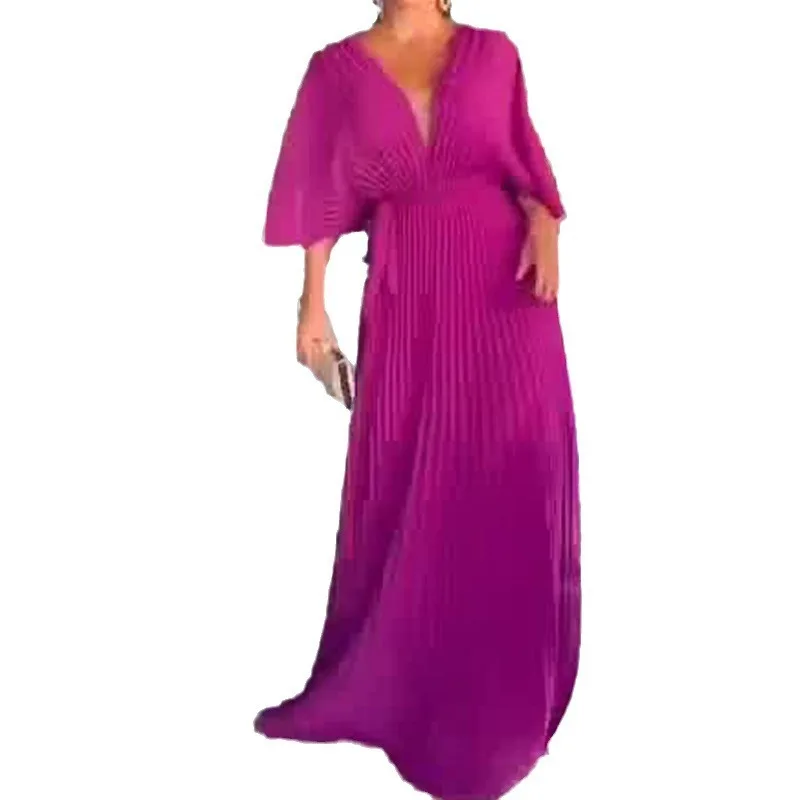 Vestido Plisado de Primavera/Verano - Imagen 6