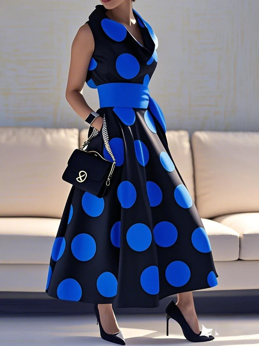 Vestidos Elegantes de Lunares - Imagen 3