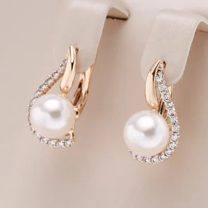 Pendientes con Baño de Oro rosa