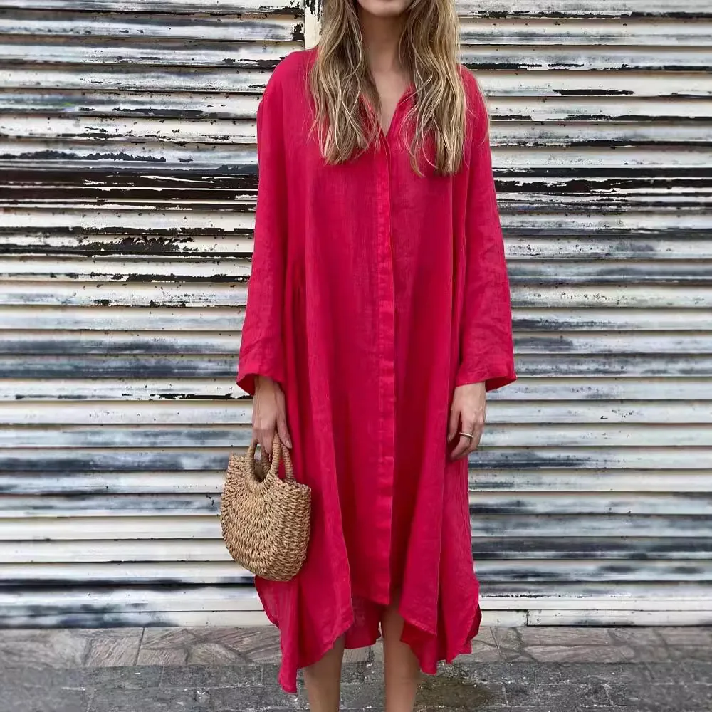 Vestidos de Algodón y Lino - Imagen 4