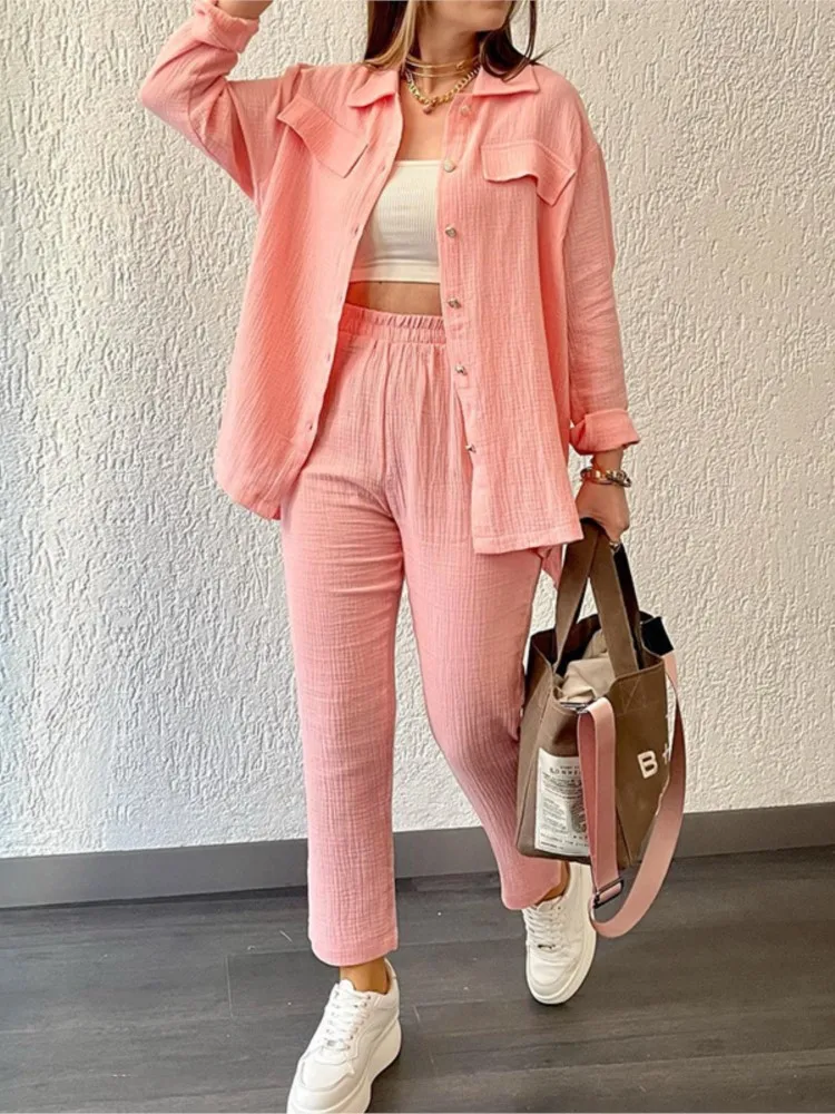 Conjunto Casual de Algodón Puro - Imagen 4