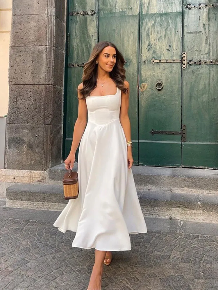 Vestido Maxi de Lunares - Imagen 8