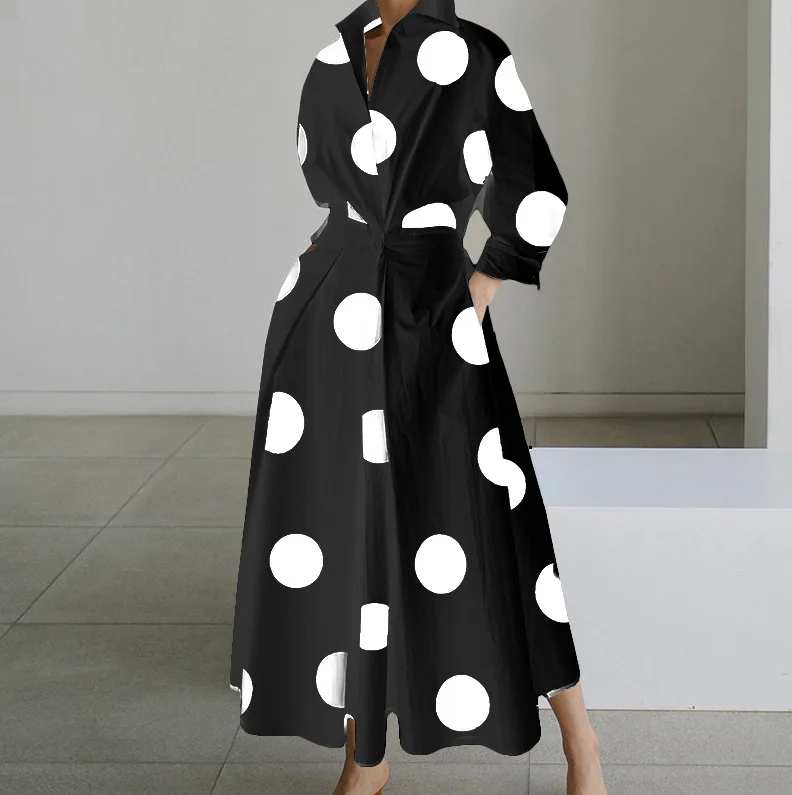 Vestido Maxi Polka-Dot - Imagen 9