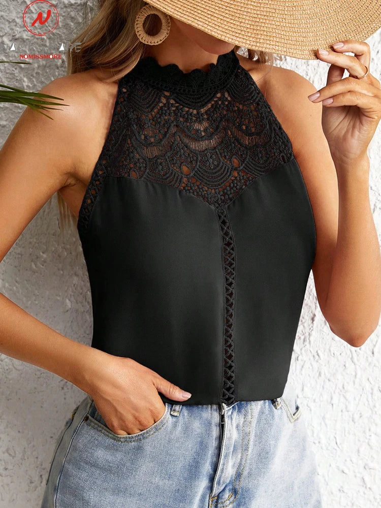Top de Verano Diseño de Encaje - Imagen 6