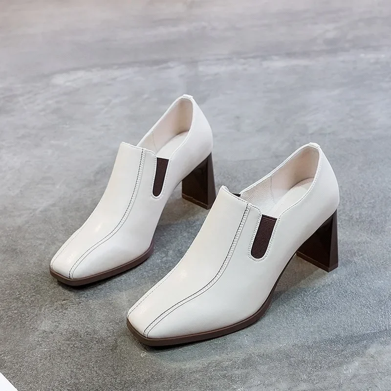 Botines de Tacón Cuadrado para Mujer - Imagen 4