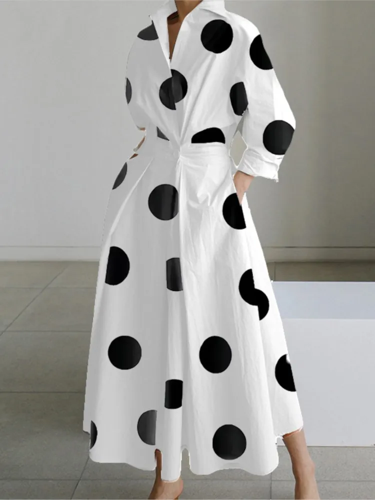 Vestido Maxi Polka-Dot - Imagen 3