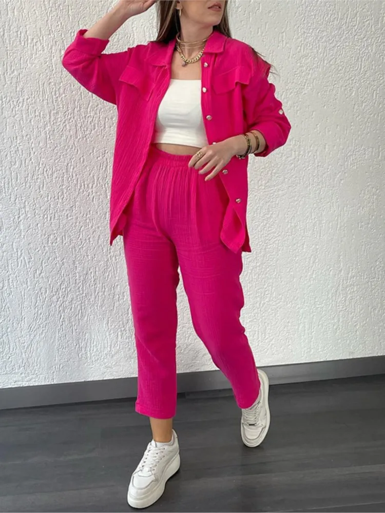 Conjunto Casual de Algodón Puro - Imagen 6