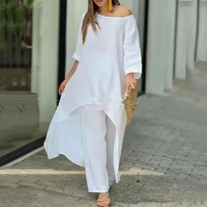 Conjunto de Algodón y Lino