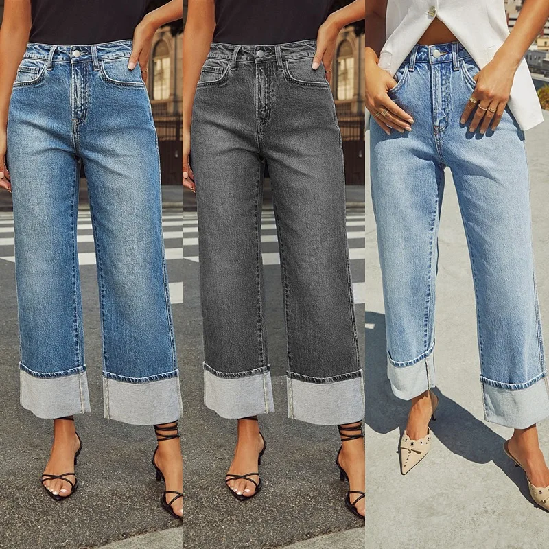 Jeans Rectos de Mujer S- XXL - Imagen 5