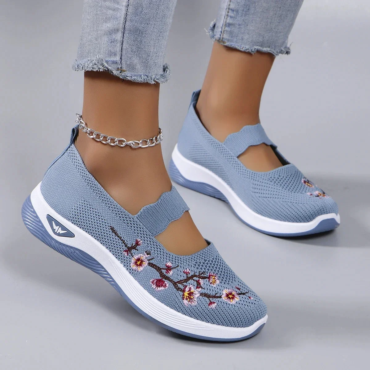 Zapatillas Planas Bordadas - Imagen 6