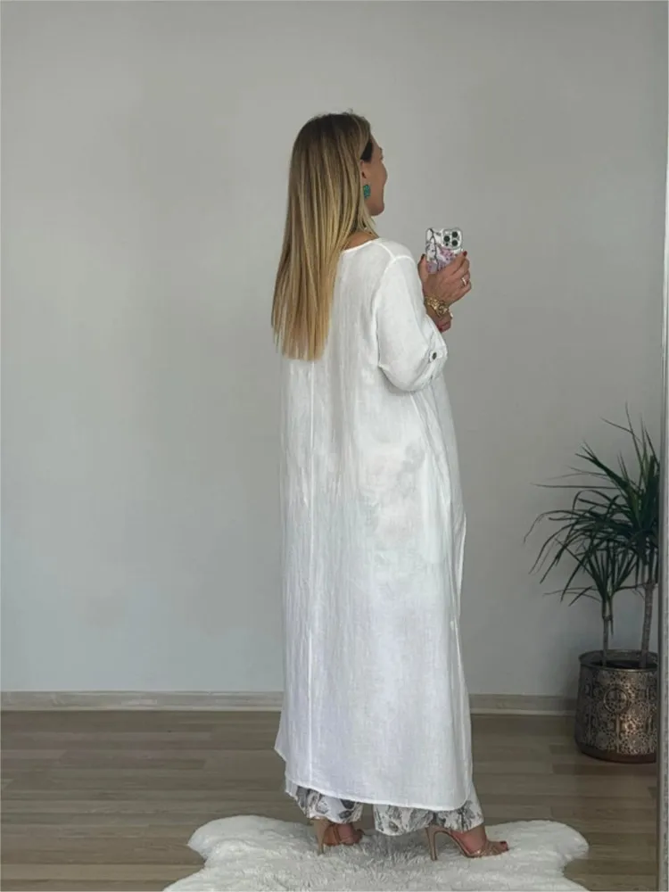 Conjunto Casual Lino y Algodón S-3XL - Imagen 7
