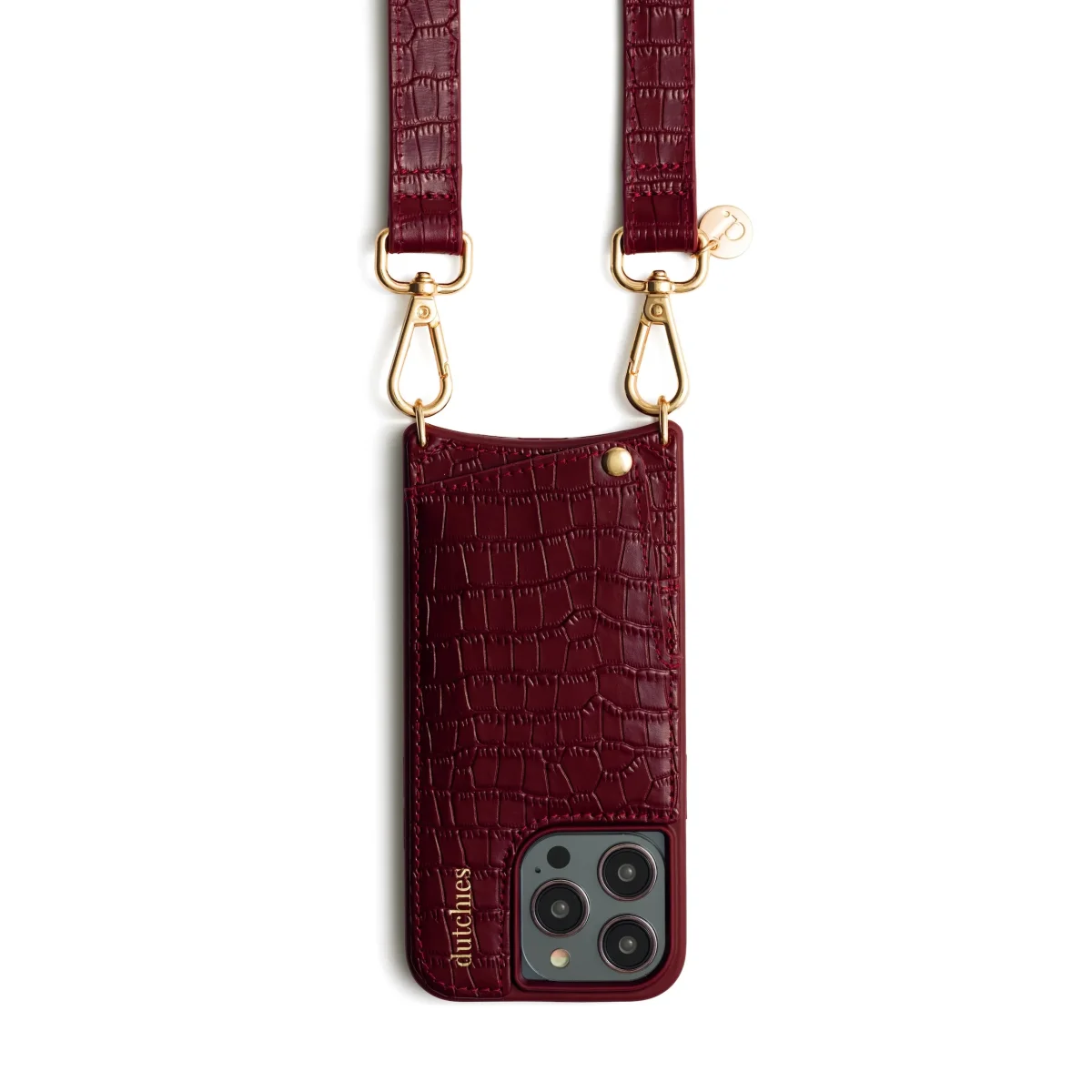 Phone Strap | Slimline 2 cm | Burgundy - Imagen 5