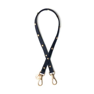 Phone Charm | Slimline Studs | Denim Glitter