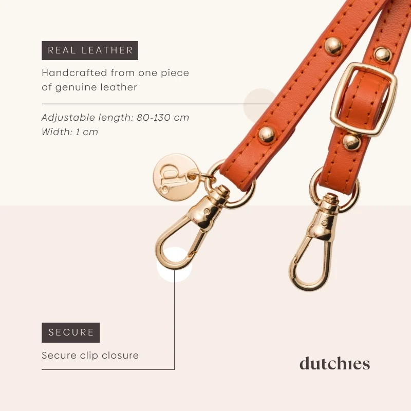Phone strap | Slimline with Studs | Orange - Imagen 4
