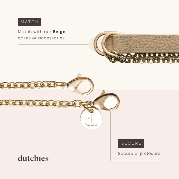 Spanish Chain Set | iPhone | Beige - Imagen 5