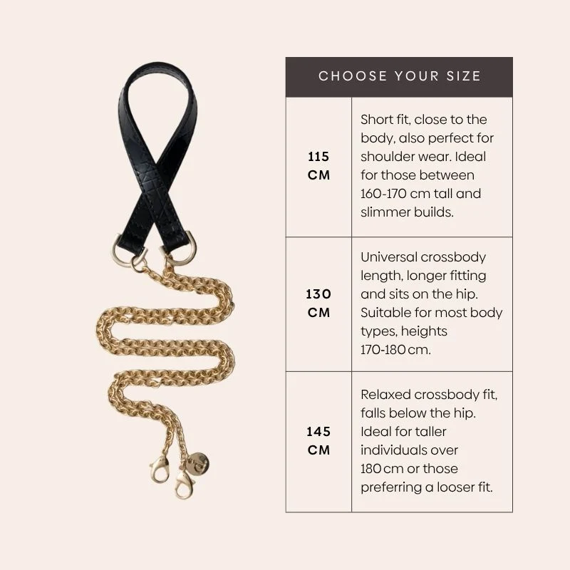 Spanish Chain Set | iPhone | Noir | Gold - Imagen 9