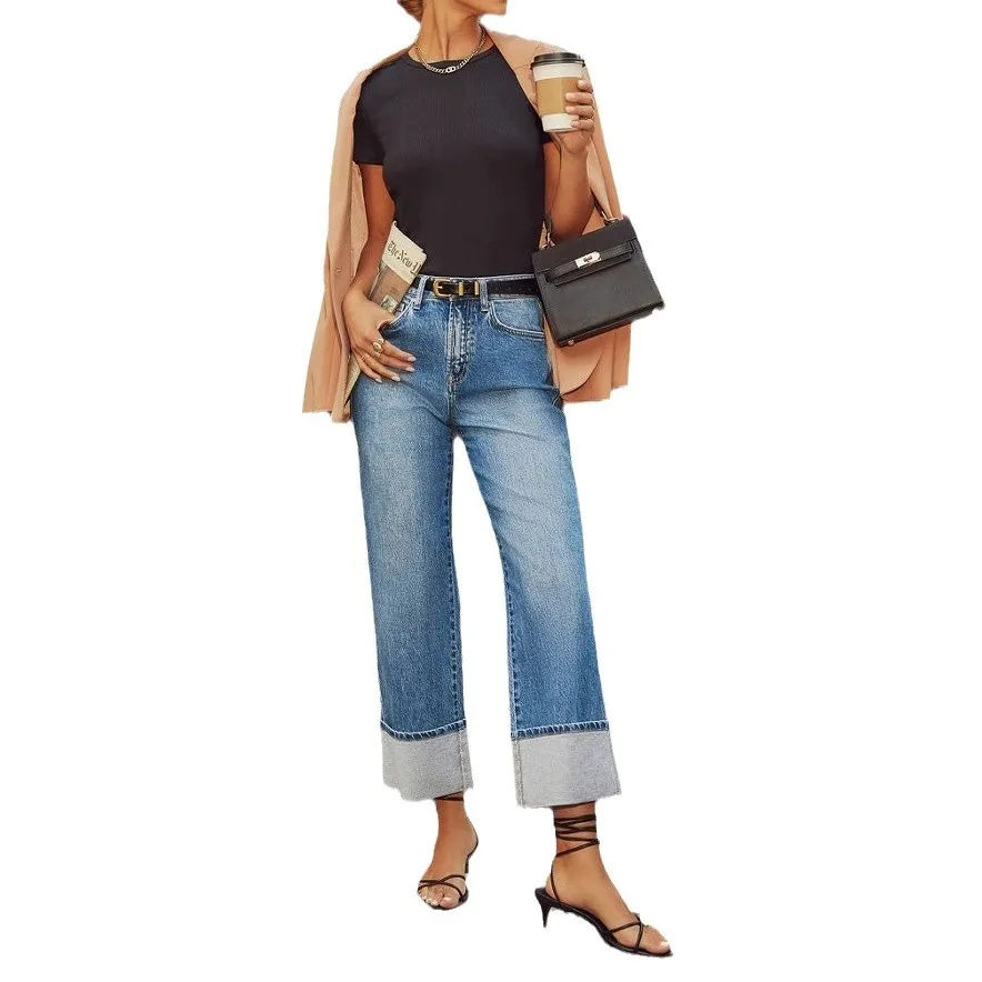 Jeans Rectos de Mujer S- XXL - Imagen 9