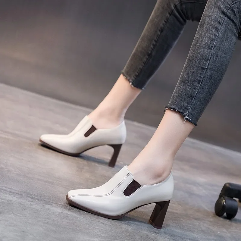 Botines de Tacón Cuadrado para Mujer - Imagen 5