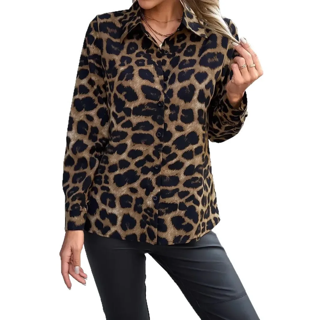 Camisa de Cuello Leopardo - Imagen 6