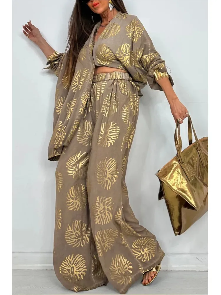 Conjunto Elegante Estampado S-3XL - Imagen 4