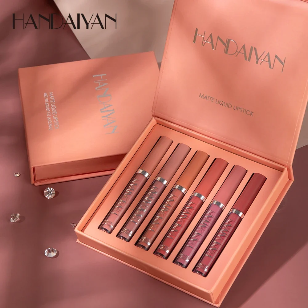 Set de 6 Labiales Líquidos – Larga Duración y Acabado Mate - Imagen 4