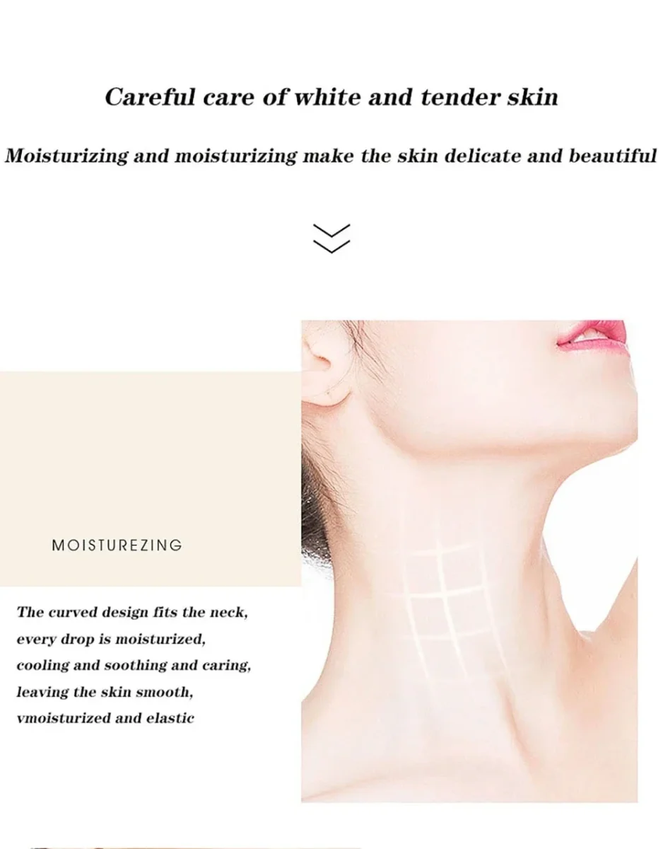 Mascarilla Reafirmante de Oro para Cuello — Pack de 10 Piezas - Imagen 5