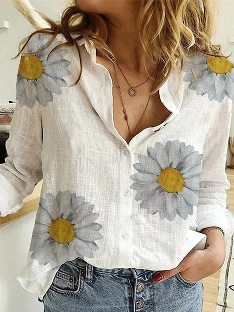 Camisas de Algodón Estampadas - Imagen 6