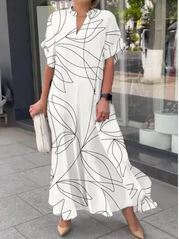 Vestido Largo a Rayas - Imagen 7