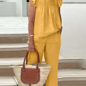 Conjunto Casual con Volantes