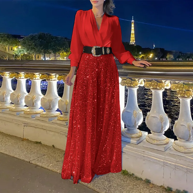 Conjunto Elegante Escote V - Imagen 4