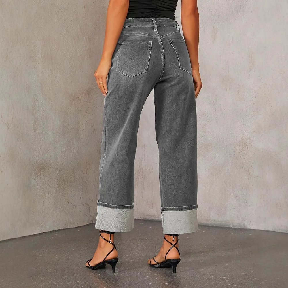 Jeans Rectos de Mujer S- XXL - Imagen 4