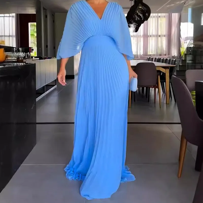 Vestido Plisado de Primavera/Verano - Imagen 4