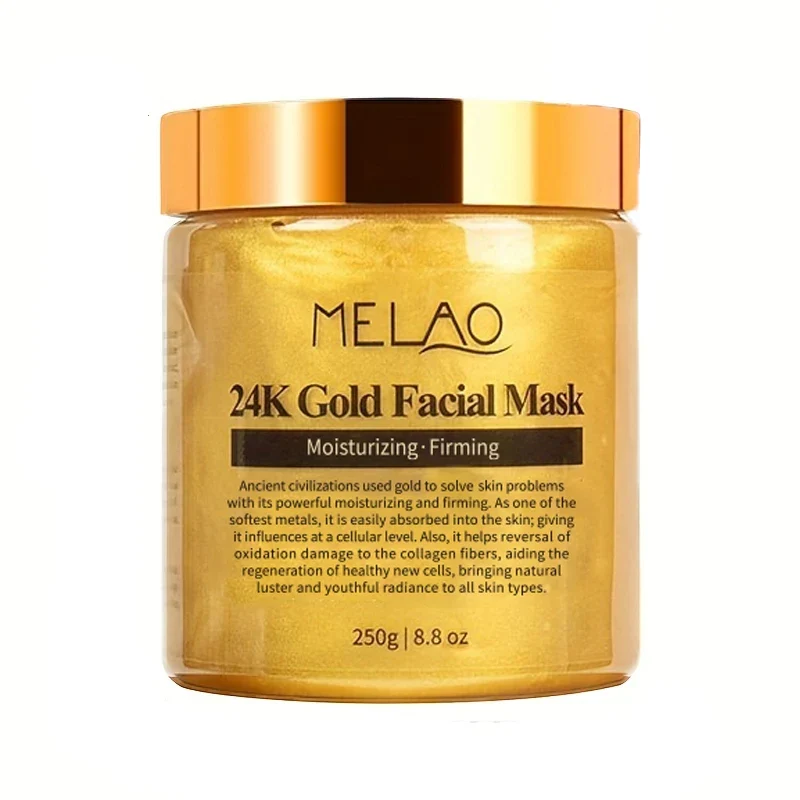 Mascarilla Facial de Oro 24K MELAO - 250g - Imagen 6