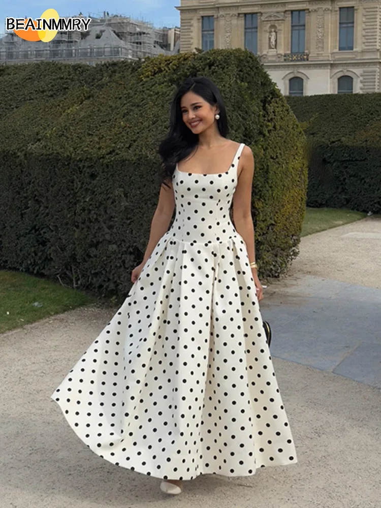 Vestido Maxi de Lunares - Imagen 9