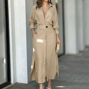 Vestido Camisero Casual
