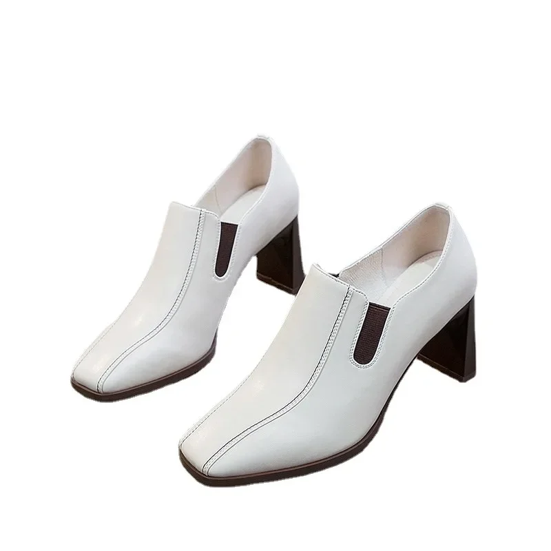 Botines de Tacón Cuadrado para Mujer - Imagen 7