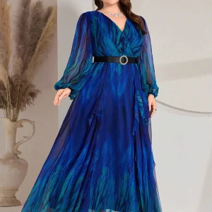 Vestido Largo Talla Grande