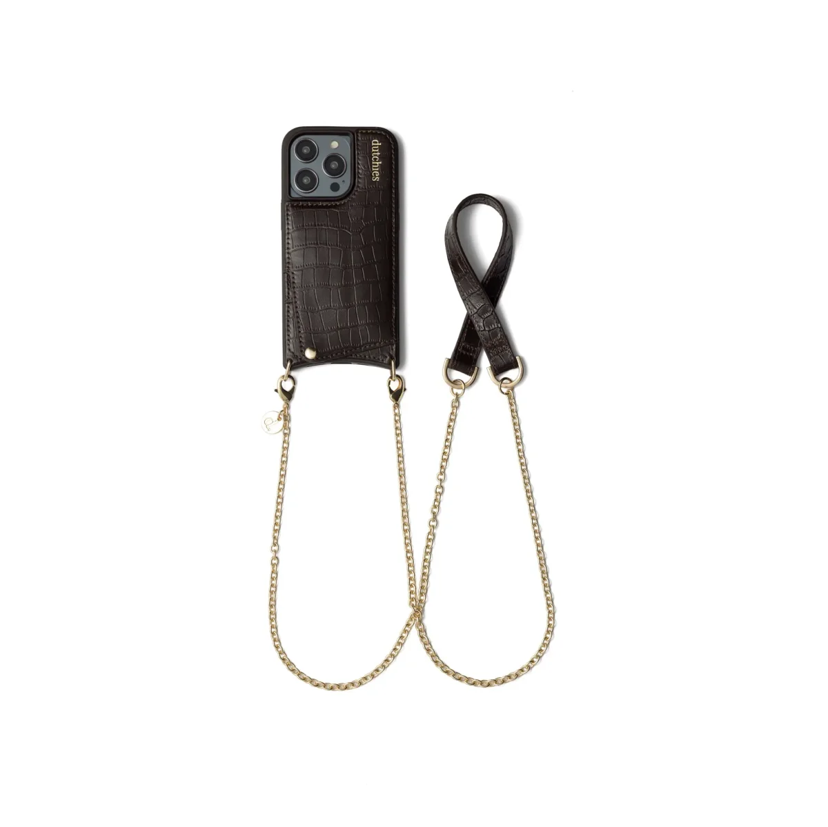 Spanish Chain Set | iPhone | Chocolate Brown - Imagen 2