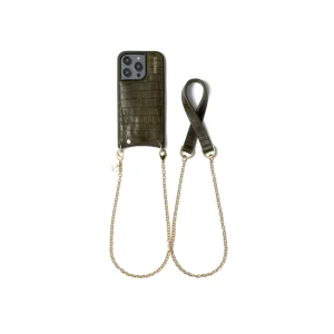 Spanish Chain Set | iPhone | Olive Green