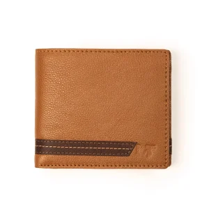 Stripe Brown Men's Wallet