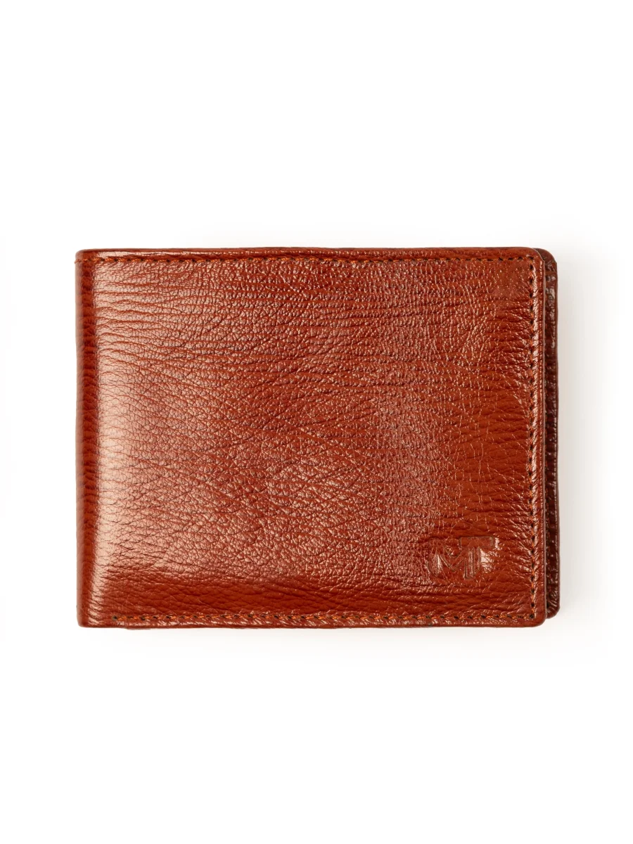 Tan Classic Men's Wallet - Imagen 2