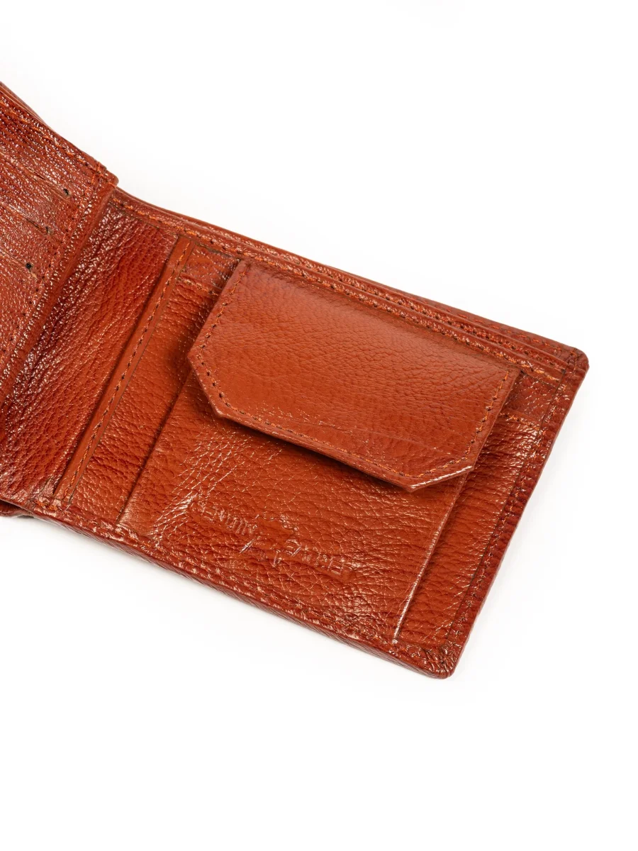 Tan Classic Men's Wallet - Imagen 6