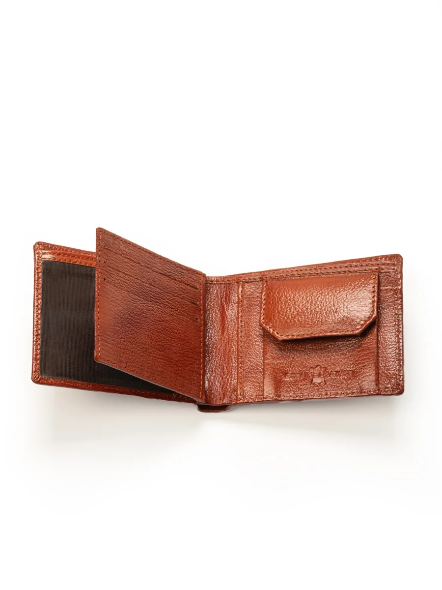 Tan Classic Men's Wallet - Imagen 7