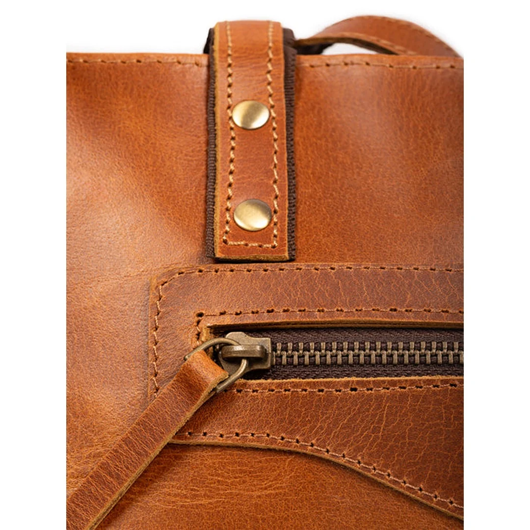 Luxury Kodiak Tote - Tan - Imagen 9
