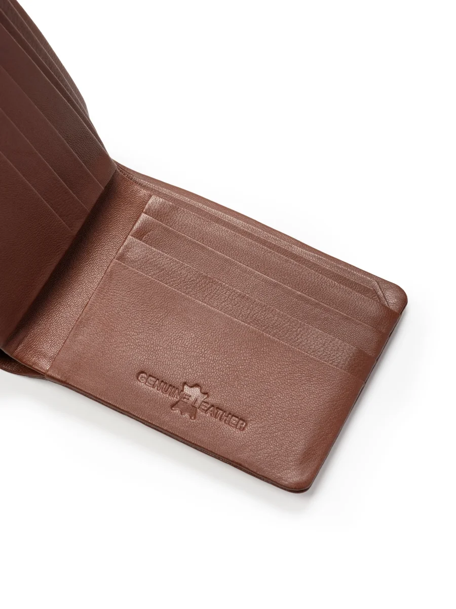Tan Brown Duke Bifold Wallet - Imagen 7