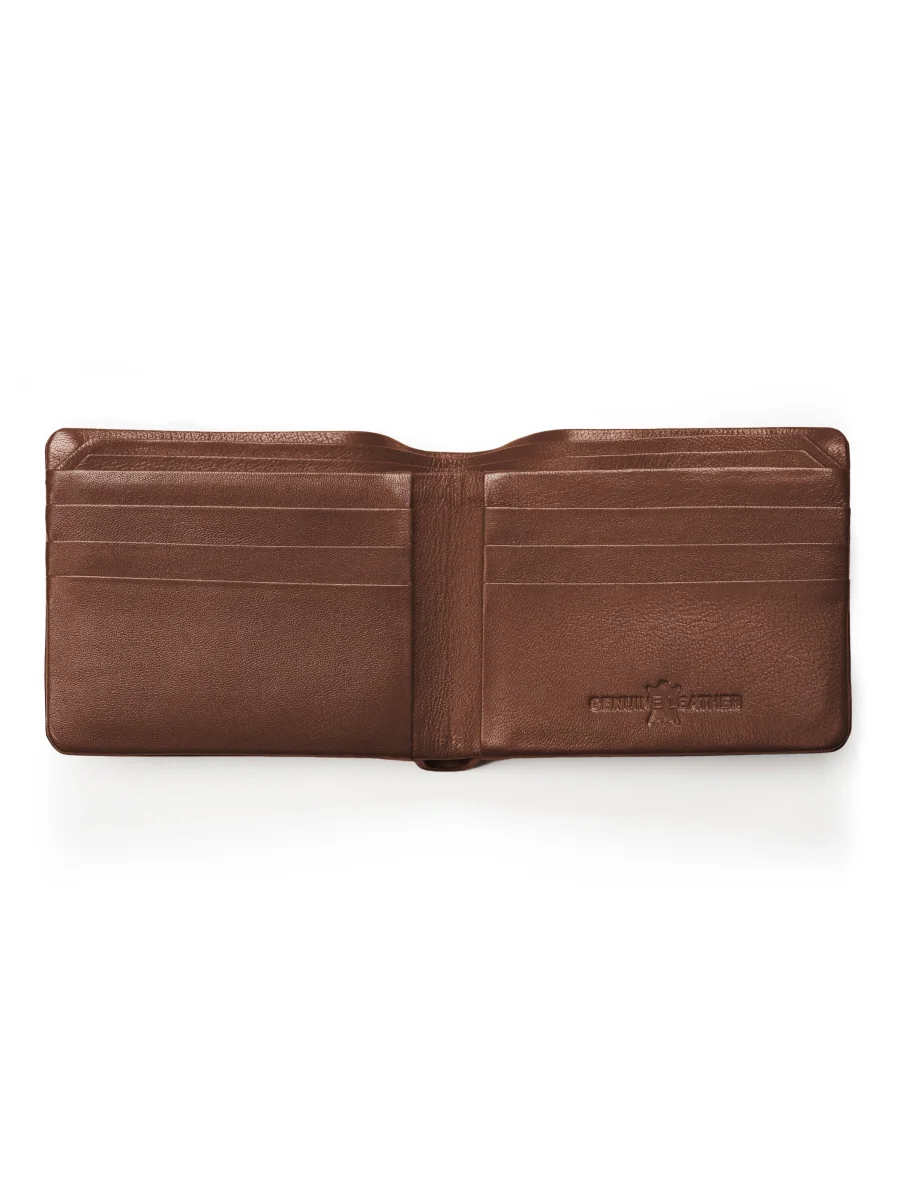 Tan Brown Duke Bifold Wallet - Imagen 6