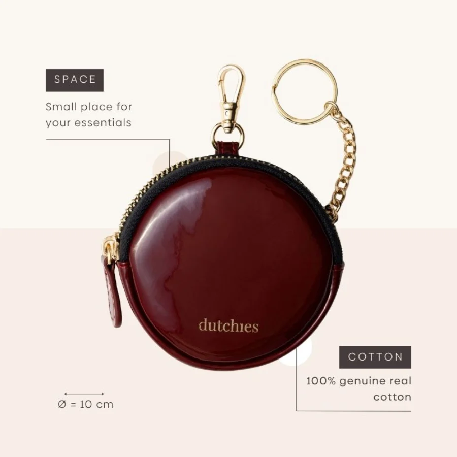 Mini Phone Bag Emma | Gloss Red - Imagen 7