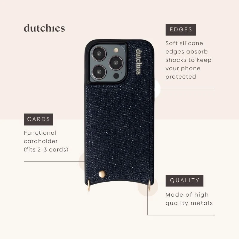 iPhone Case | Denim Glitter - Imagen 7